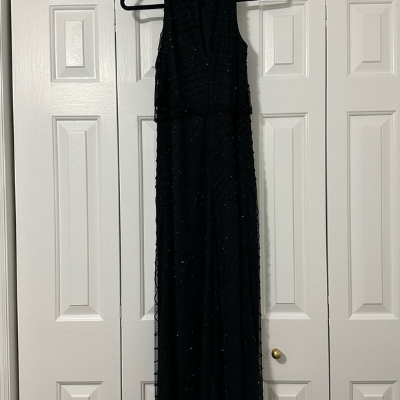Adrianna Papell Beaded Gown size 2 EUC - Picture 3 of 4